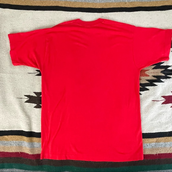 Vintage University Arizona Wildcats Football Single Stitch T Shirt Tee XL Red - Picture 3 of 9